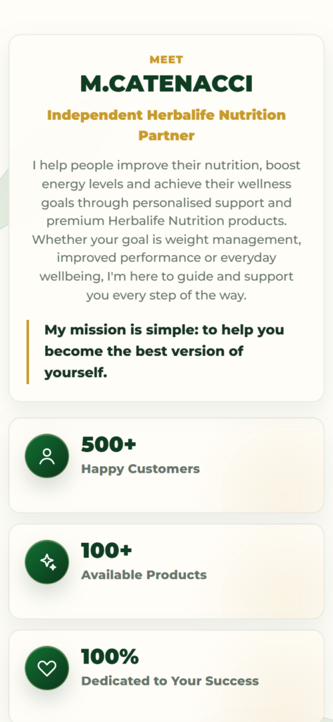 Partner section mobile